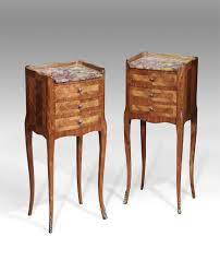 Restored in our workshop and in perfect condition, with a simple wax finish. Pair Of Antique Bedside Tables Bedside Table Bedside Cupboard