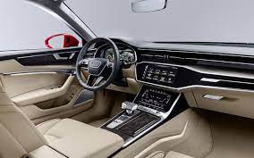 Download Wallpapers Audi A6 2019 4k Interior View Inside Luxury Sedan White Interior New A6 German Cars Audi Besthqwallpapers Com Audi A6 Audi Audi Interior