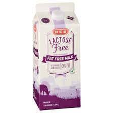 H E B Select Ingredients Lactose Free Fat Free Milk Shop Milk At H E B
