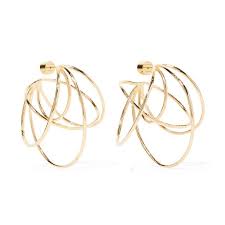 Vintage géométrique sans pierre boucle d'oreille pendante boucles d'oreilles (1855699786). On A Trouve L Astuce Pour Doubler Ses Boucles D Oreilles Sans Passer Par La Case Piercing Madame Figaro