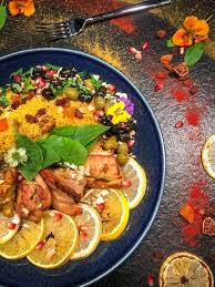 Healthy and easy to make dinner recipes for the whole family. Maroccan Chicken Sous Vide Chicken Thigh Couscous With Dried Fruit Olives Pomegranat Cashews Coriander Grilled Pickled