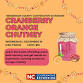 Food Preservation - Cranberry Orange Chutney event image