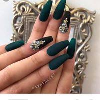 It is a type of artwork that can be done on fingernails and toenails, usually after manicures or pedicures. Matt Green With Stone Nail Art