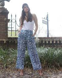 Paisley Fields 100 Organic Cotton Palazzo Pants Cotton Palazzo Pants Pants Palazzo Pants