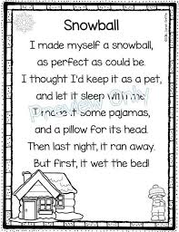 5 Fun Winter Poems For Kids Poetry For Kids Kids Poems Funny Poems For Kids