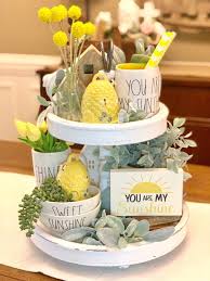 You Are My Sunshine Tiered Tray Sign Tray Sign Mini Sign Yams Sign Tiered Tray Decor Lemon Kitchen Decor Lemon Decor