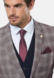 Jackson Plum 3 Piece Suit