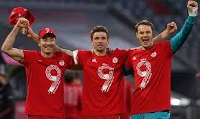 469 отметок «нравится», 2 комментариев — come on bayern munich ⚪ (@comeonbayernmunich_) в instagram: Bayern Celebrate Bundesliga Title By Routing Gladbach 6 0 Ahram Online