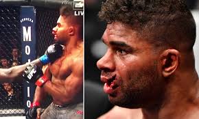 Before and after faces fight ufc fighters. Ufc Star Alistair Overeem S Suffers Horrifying Facial Injury After Brutal Punch Daily Mail Online