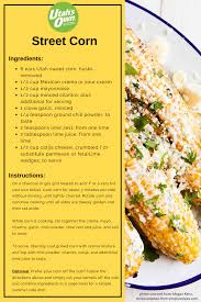 Like this recipe for slow cooker mexican street corn soup? Street Corn Utah S Own