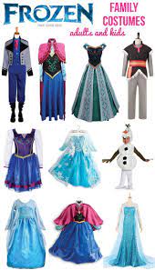 Frozen Costumes For The Family Frozen Costume Olaf Halloween Costume Dress Up Costumes