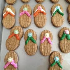 Our chocolate covered nutter butter cookies hit the spot any time of day or night. Flip Flop Nutter Butter Cookies So Cute And Easy For Kids To Make Love It Nutter Butter Cookies Flip Flop Cookie Nutter Butter