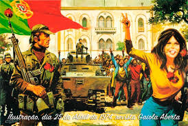 Resultado de imagem para revoluÃ§Ã£o dos cravos portugal