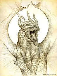 Graphite Dragons Dragon Sketch Creature Art Cool Dragon Pictures