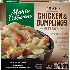 Shop target for frozen meals including frozen entrees and frozen dinners. Marie Callender S Chicken Dumplings Bowl Creamy Meals Entrees Caldwell Food Center