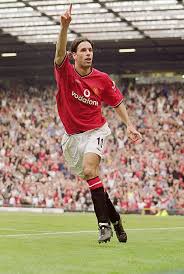 Manchester united, manchester, united kingdom. Ruud Van Nistelrooy 2001 Fussball Fussballspieler Fussbal