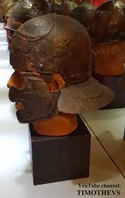Roman Helmet One Of The Beautifully Preserved Roman Helmets At The Archaeological Museum In Zagreb Croatia Ty Roman Helmet Roman Soldiers Types Of Gladiators