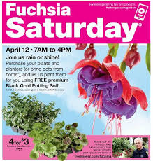 Maybe you would like to learn more about one of these? Fred Meyer Fuchsia Event This Saturday 4 12 From 7 Am 4 Pm Frugal Living Nw