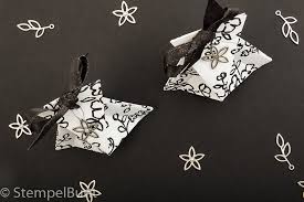 Anleitung wie man eine origami schachtel falten kann. Stempelbunt Birgit Seidler Unabh Stampin Up Demonstratorin Anleitung Tutorial Black White Origami Box