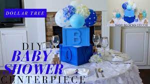 This gallery functions veryberry cupcakes boy baby shower marshmallow centerpieces supply a variety of styles for some ideas and inspiration. Dollar Tree Diy Baby Shower Decor Diy Boy Baby Shower Centerpiece Baby Blocks Baby Shower Youtube