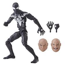 Black And Green Spiderman Action Figure Spider Man Legends Series 6 Inch Symbiote Spider Man Walmart Com Marvel Legends Action Figures Marvel Legends Figures Marvel Legends