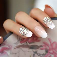 Amazon Com Siusio 24 Pcs French Nails Full Cover 3d Diamond Fake Nail Natural False Acrylic Nails Art Tips Sets For Daily Use Beauty They can be styled to suit any occasion. siusio 24 pcs french nails full cover 3d diamond fake nail natural false acrylic nails art tips sets for daily use