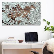 Lake minnetonka is located in the usa (state: Lake Minnetonka Minnesota Wood Map Burnt Laser Cut Wall Map