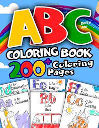 Download Abc Coloring Book 200 Coloring Pages Color Your First Alphabet Jen Betty 9781702617529 Amazon Com Books