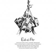 The chimpanzee (pan troglodytes) is a creature of black & white. Premium Vector Eid Al Fitr Design With Ketupat