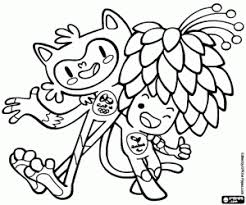 You will get 20 pages with the following images: Olympic Mascots Coloring Pages Printable Games