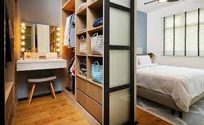 Desain kamar tidur bentuk l. Manfaatkan Ruang Terbatas Dengan 15 Desain Walk In Closet Minimalis Tokopedia Blog
