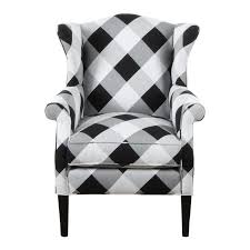 Black And White Check Bradford Armchair White Armchair Armchairs For Sale Armchair
