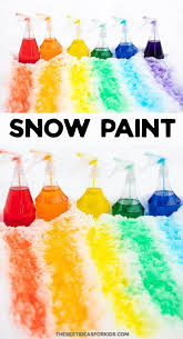 (e was 28 months old.) this post contains affiliate links for your convenience. Snow Paint The Best Ideas For Kids Winter Activities For Kids Winter Activities For Toddlers Snow Activities