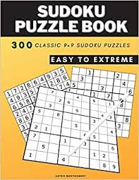 Come back every day for a fresh new online sudoku puzzle! Sudoku Puzzle Books For Adults Big Book Of 300 Sudoku Puzzles Easy Medium Hard Expert Extreme With Instructions On How To Play 300 Classic 9 9 Puzzles Challenge For Your Brain 9781716369681 Amazon Com Books