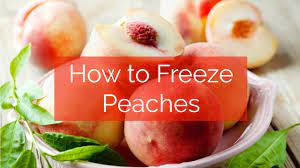 How to freeze peaches with fruit fresh. How To Freeze Peaches With Fruit Fresh Youtube