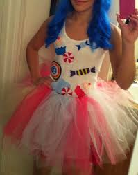 Pin By Amy Olwine On Crafts And Stuff To Make Katy Perry Dress Katy Perry Costume Candy Costumes