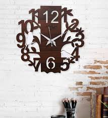 Some s4s mouldings board can be used as balusters to support hand rails. Buy Mdf Wood Bird S Tree Designer Wall Clock By Random Online Modern Wall Clocks Wall Clocks Home Decor Pepperfry Product