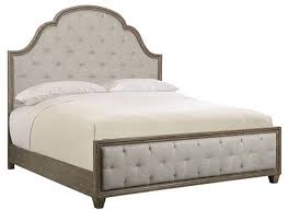 Make a professional looking headboard by adding cardboard tack strips on the edges. 14 French Wood And Upholstered Beds So Much Better With Age