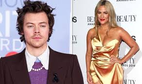 Caroline flack's death has been ruled a suicide. Harry Styles Wears Black Ribbon At Brit Awards 2020 After Ex Caroline Flack S Death Celebrity News Showbiz Tv Express Co Uk
