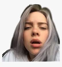 (even her style got a little update, too. Billieeilish Greyhair Billie Eilish Oh Confused Billie Eilish Grey Hair Hd Png Download Kindpng
