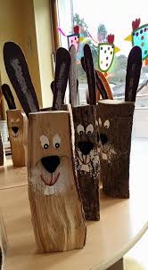 Lapins Bastelideen Ostern Ostern Basteln Holz Basteln Fruhling Ostern