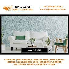 Wallpapers Sajawat Furnishing Store In Bangalore Shop Wallpaper Kids Room Wallpaper Furnishings