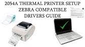 A visão geral inclui os recursos e opções da impressora, bem como os itens que acompanham sua nova impressora. Zebra Zd220 Label Printer Getting Started Youtube