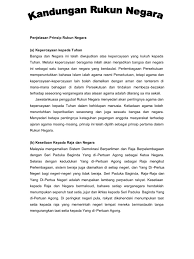 Penjelasan Prinsip Rukun Negara