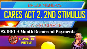 7 19 20 New Stimulus 2 000 A Month Recurrent Payments Lets Talk About I In 2020 Let Them Talk Let It Be Talk