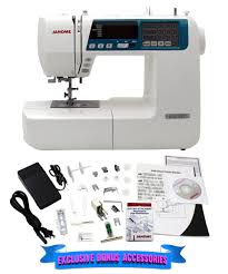 Details About Janome 4120qdc B Computerized Quilting And Sewing Machine W Bonus Quilt Kit