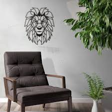 lion head ev dekoru tasarim endustriyel tasarim