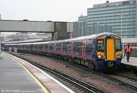 F C C Class 377 At East Croydon British Rail Railway Posters Rail Transport