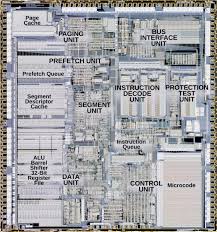 Examining the silicon dies of the Intel 386 processor