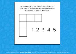 A Rigorous Math Puzzle With More Than One Right Answer Maths Puzzles Online Math Help Math Riddles With Answers